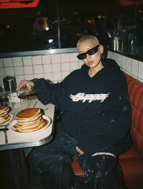 Retro Diner Pancake Breakfast — image 1