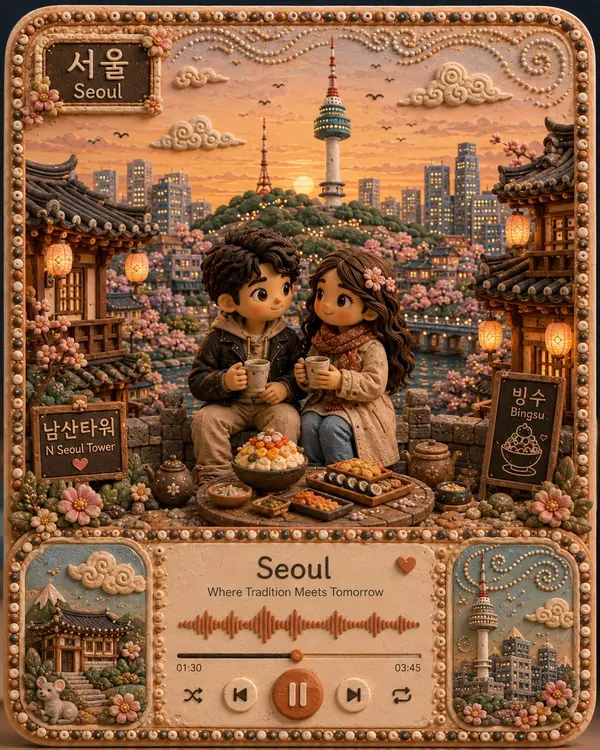 Shanghai Romance: Handcrafted Travel Diorama — image 2