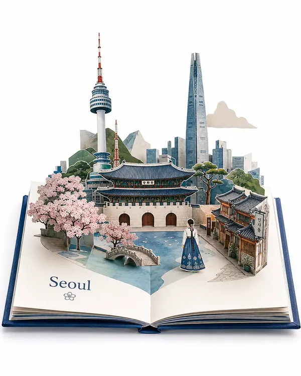 Shanghai Pop-Up Travel Book — image 2