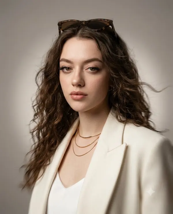 Quiet Luxury Fashion Portrait — image 2