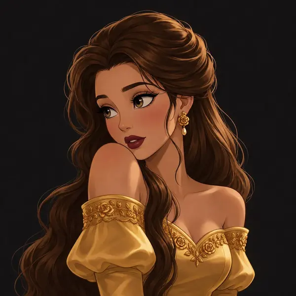 Elegant Fantasy Princess Portrait — image 2