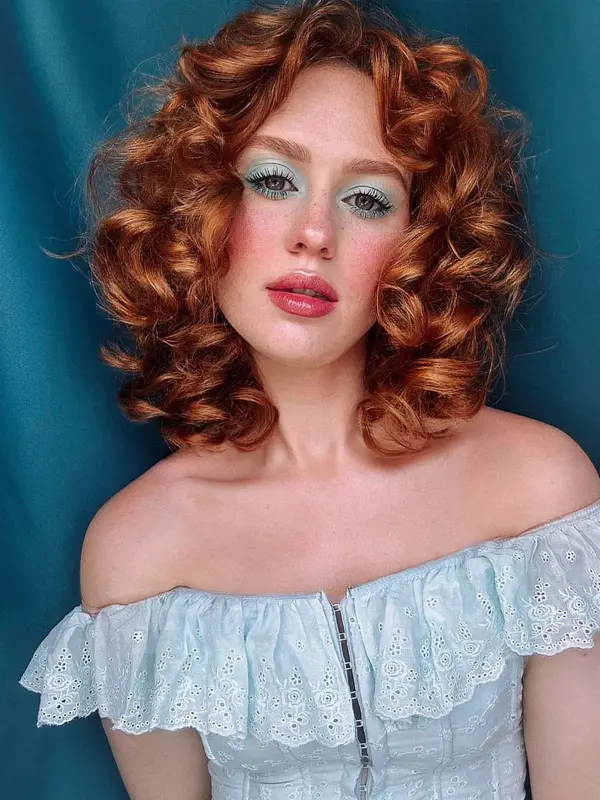 Celestial Ginger-Haired Portrait — image 1