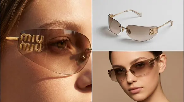 Three-Panel Luxury Eyewear Campaign — image 1