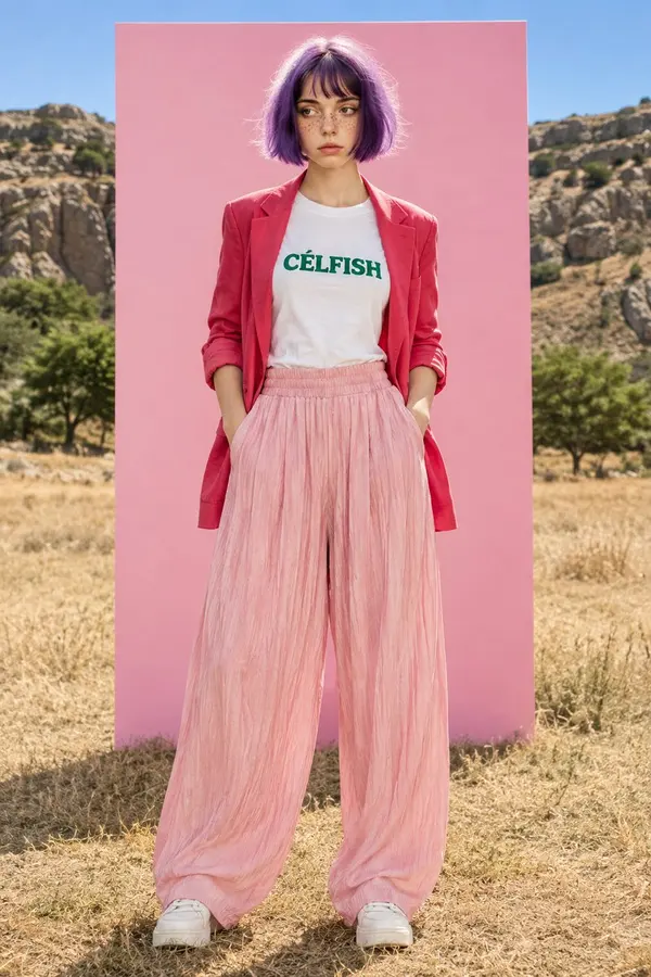 Pastel Field Fashion Editorial — image 2