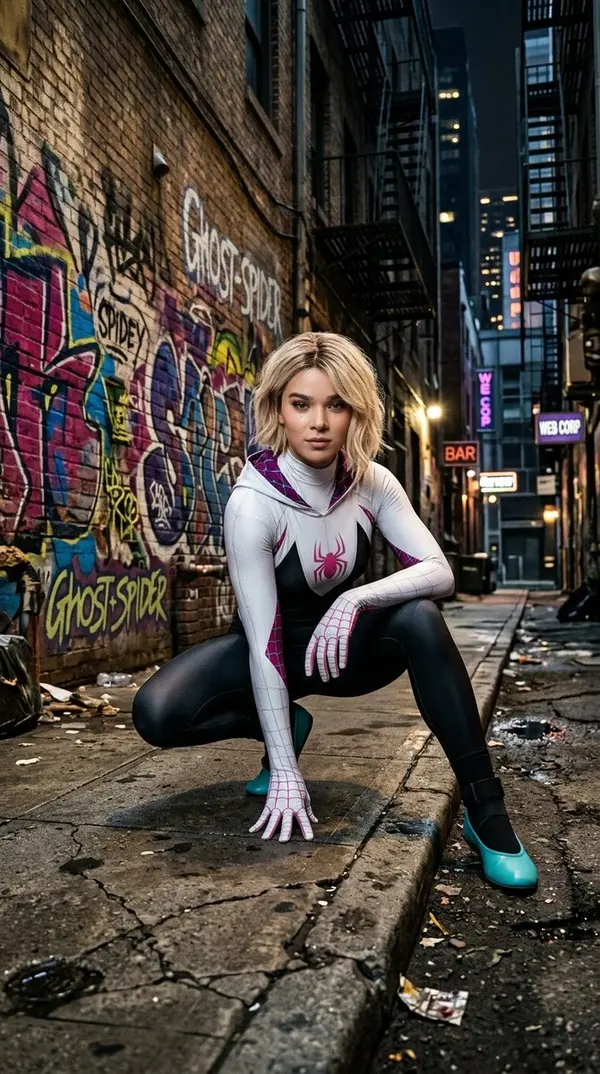 Ghost-Spider Urban Landing — image 1