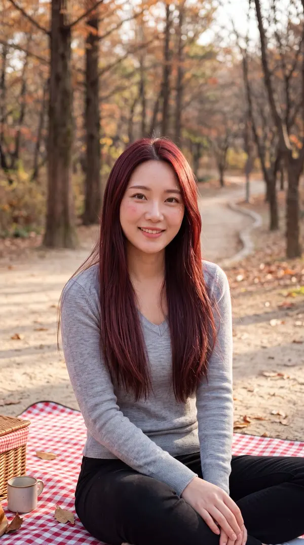 Autumn Park Portrait — image 2
