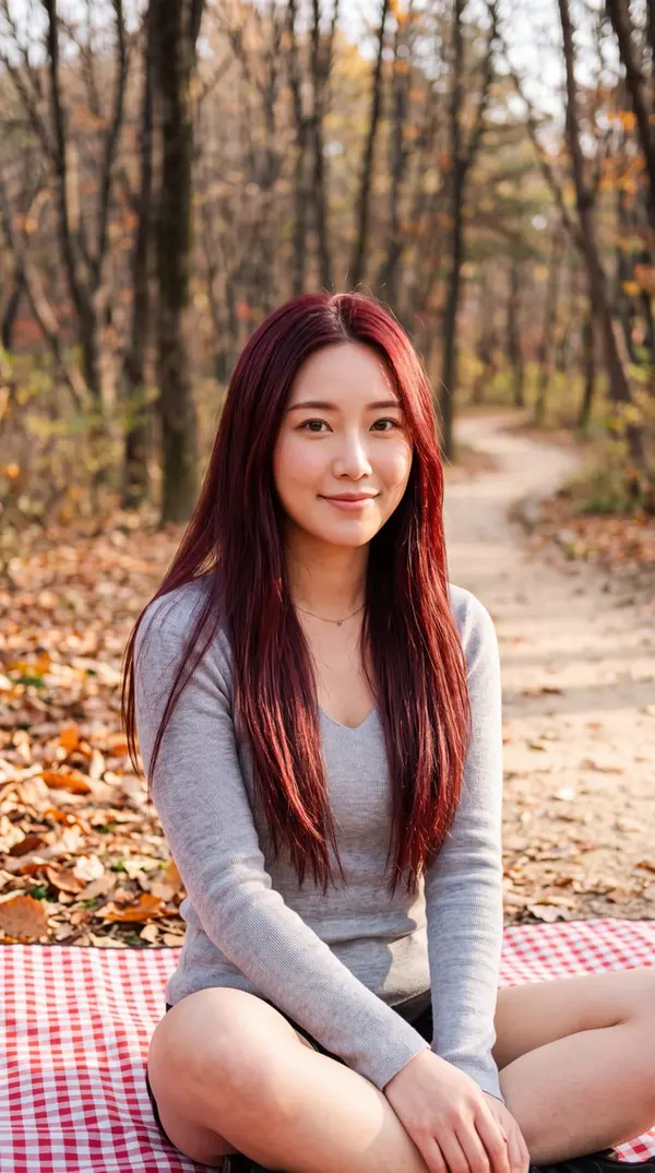 Autumn Park Portrait — image 3