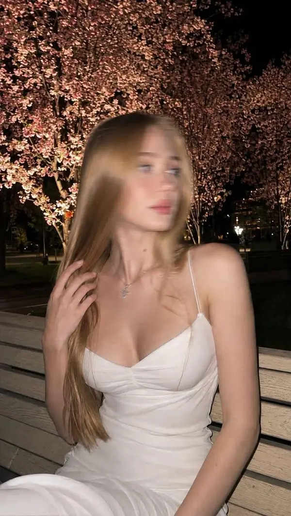 Candid Night Park Portrait — image 2