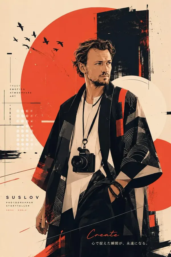 Personal Identity Editorial Poster — image 1