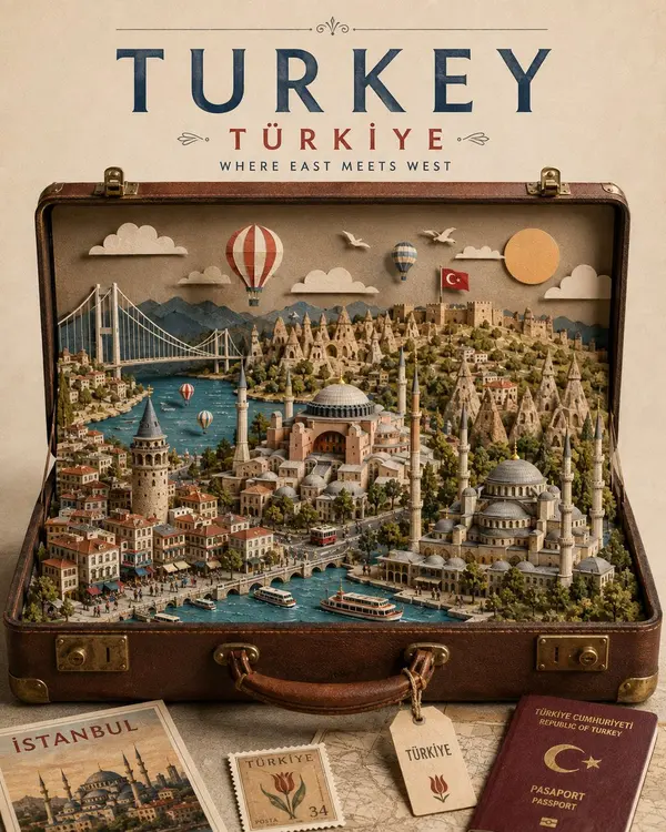 Miniature Suitcase Travel Poster — image 3