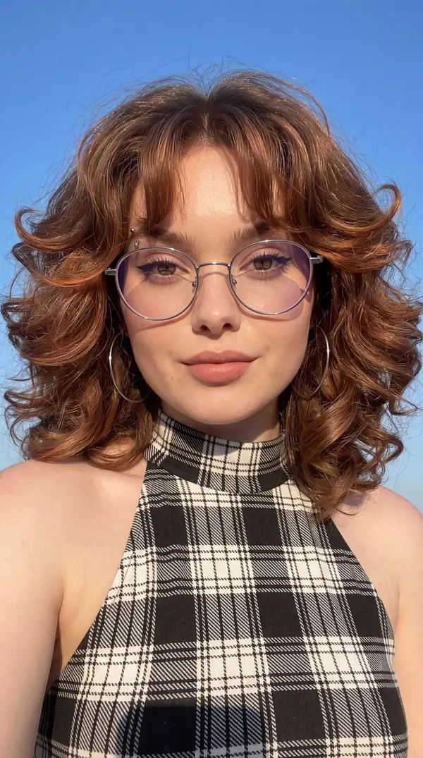 Sunlit Supermodel Blowout Selfie — image 1