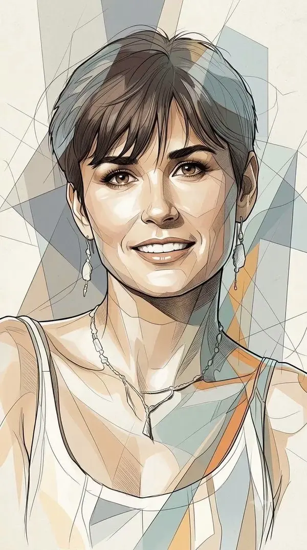 Fragmented Figurative Portrait — image 2
