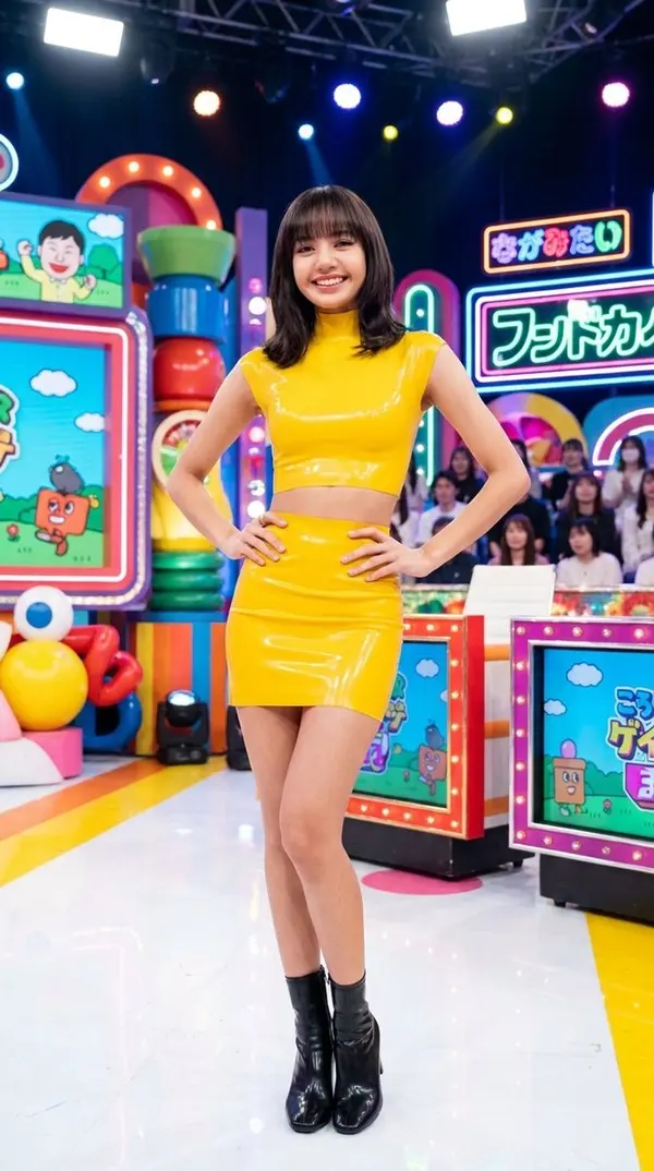 Jennie on a Japanese Game Show — image 3