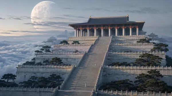 Cloud-Crowned Jade Citadel — image 1