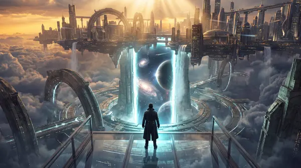 Floating City Beyond the Storm — image 2