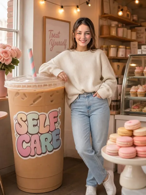 Self Care Café Moment