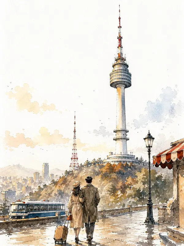Vintage Shanghai Travel Poster — image 2