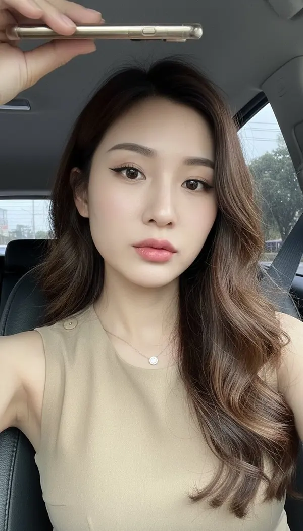 Car Selfie Portrait — image 2