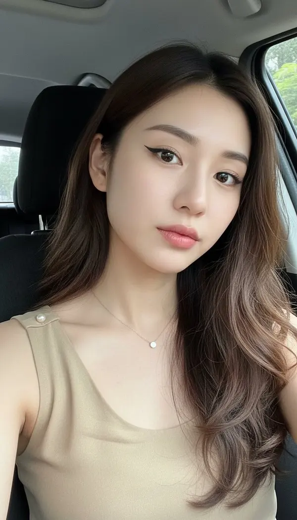 Car Selfie Portrait — image 4