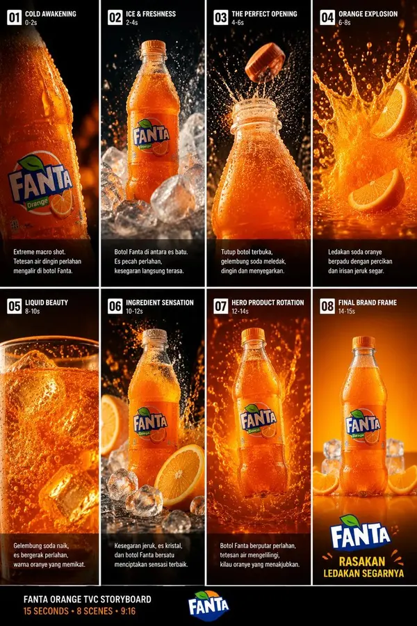 Fanta Orange Cinematic Commercial