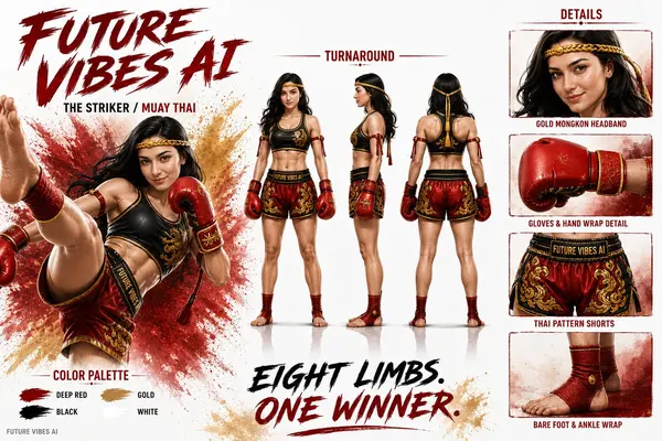 Future Vibes AI Muay Thai Character Sheet