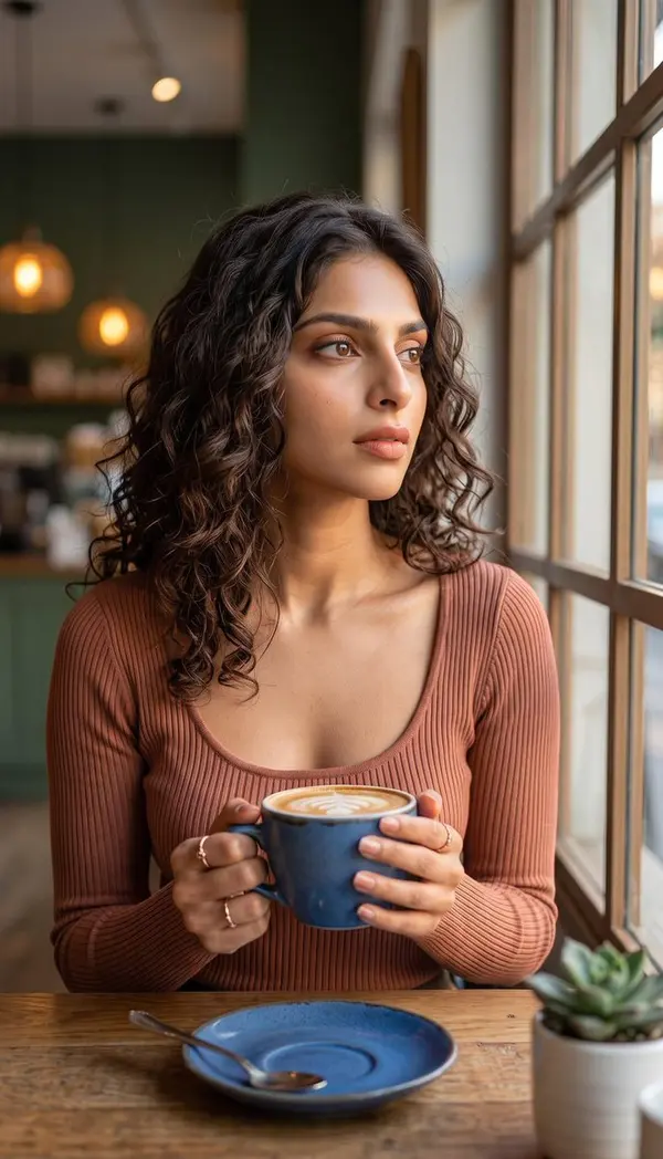 Twilight Cafe Portrait