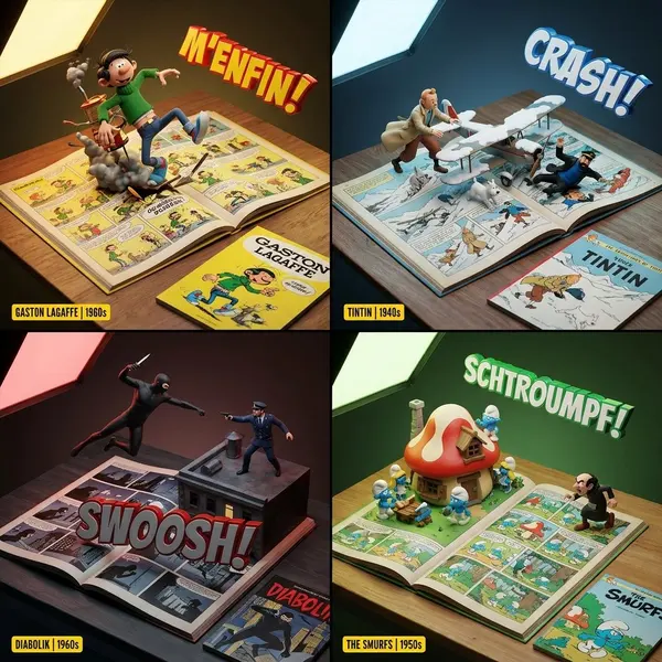 European Manga Dioramas — image 1