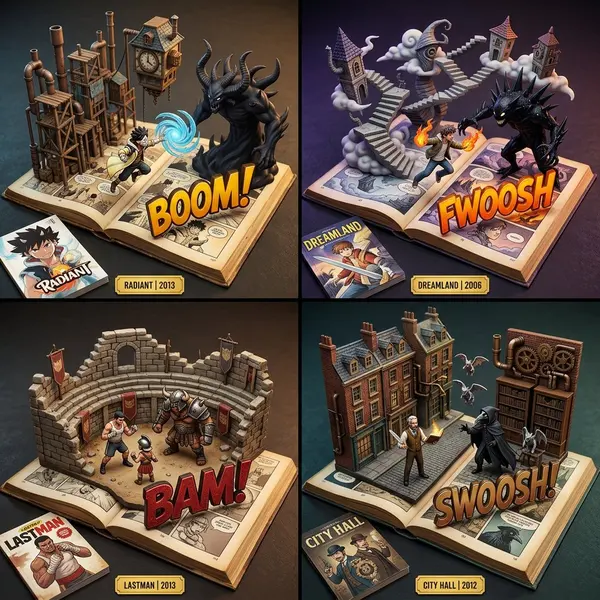 European Manga Dioramas — image 2