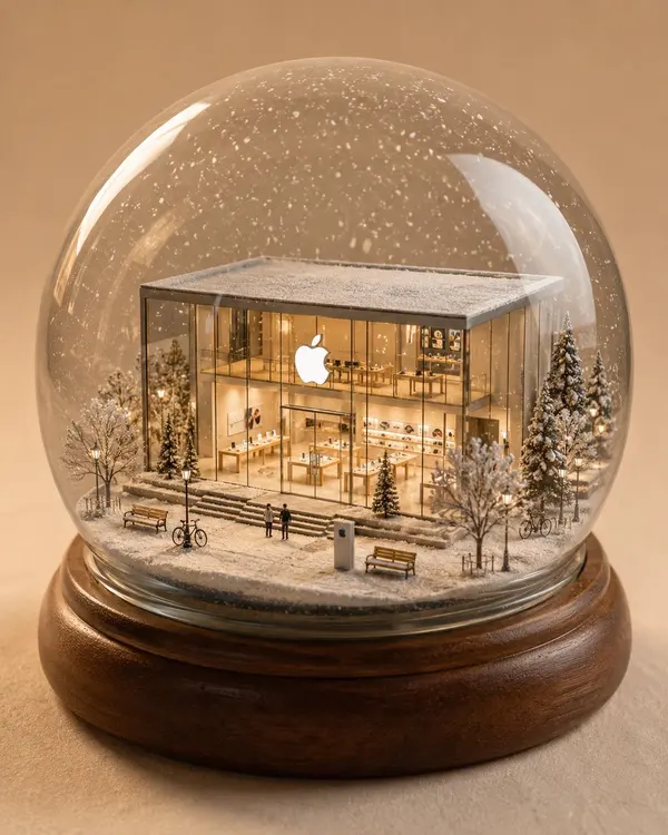 Miniature Store Snow Globe — image 4