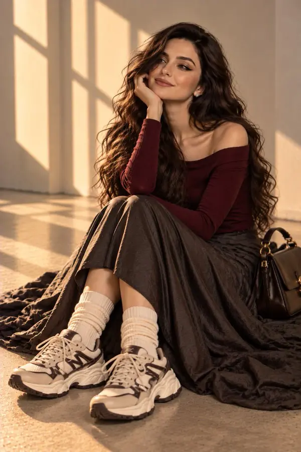 Luxury Fashion Editorial Portrait — image 1