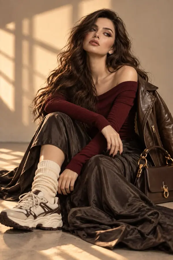 Luxury Fashion Editorial Portrait — image 2