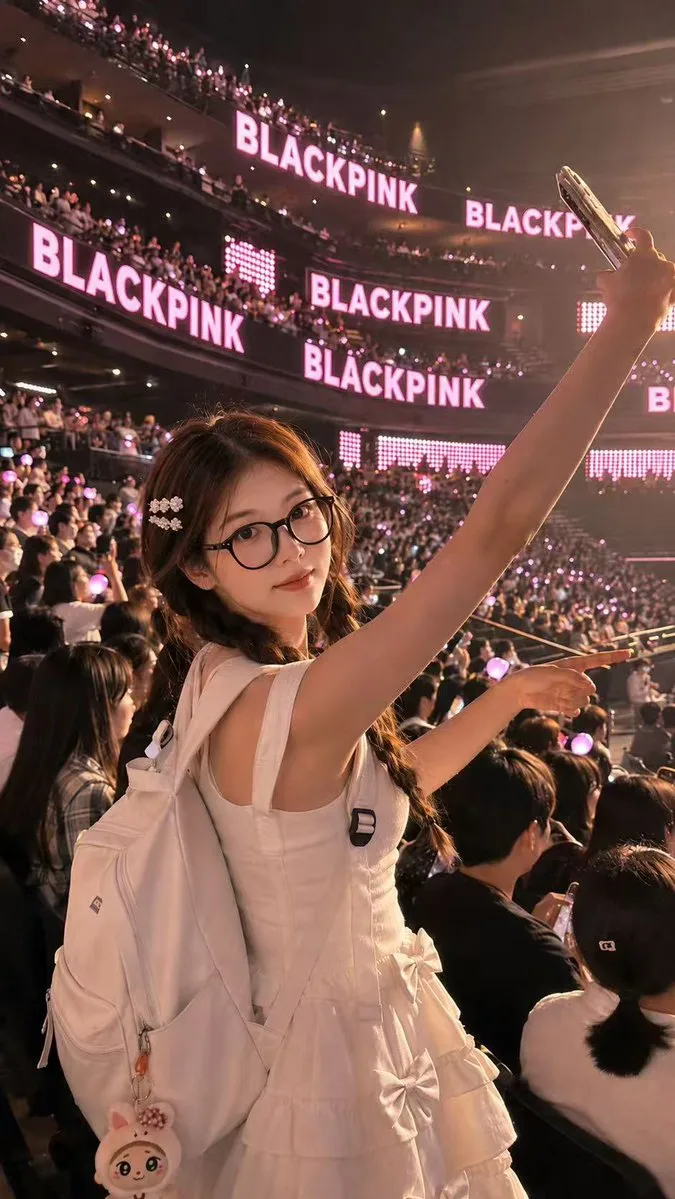 K-pop Concert Selfie Moment