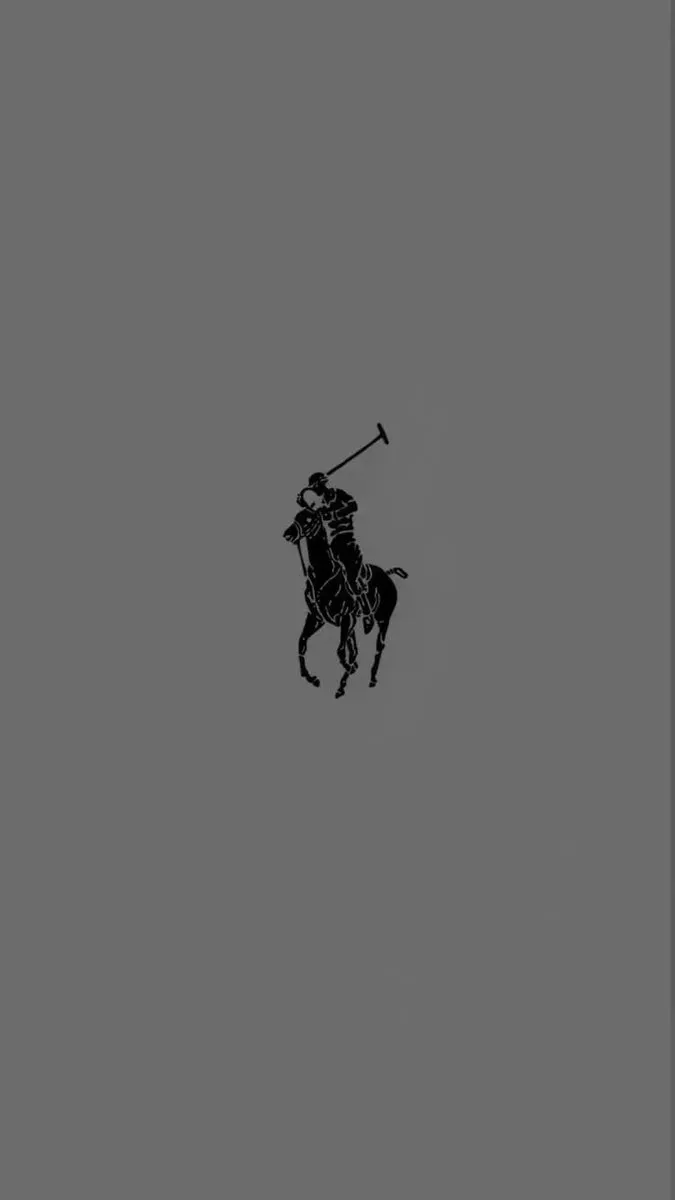 Minimal Luxury Polo Rider Emblem