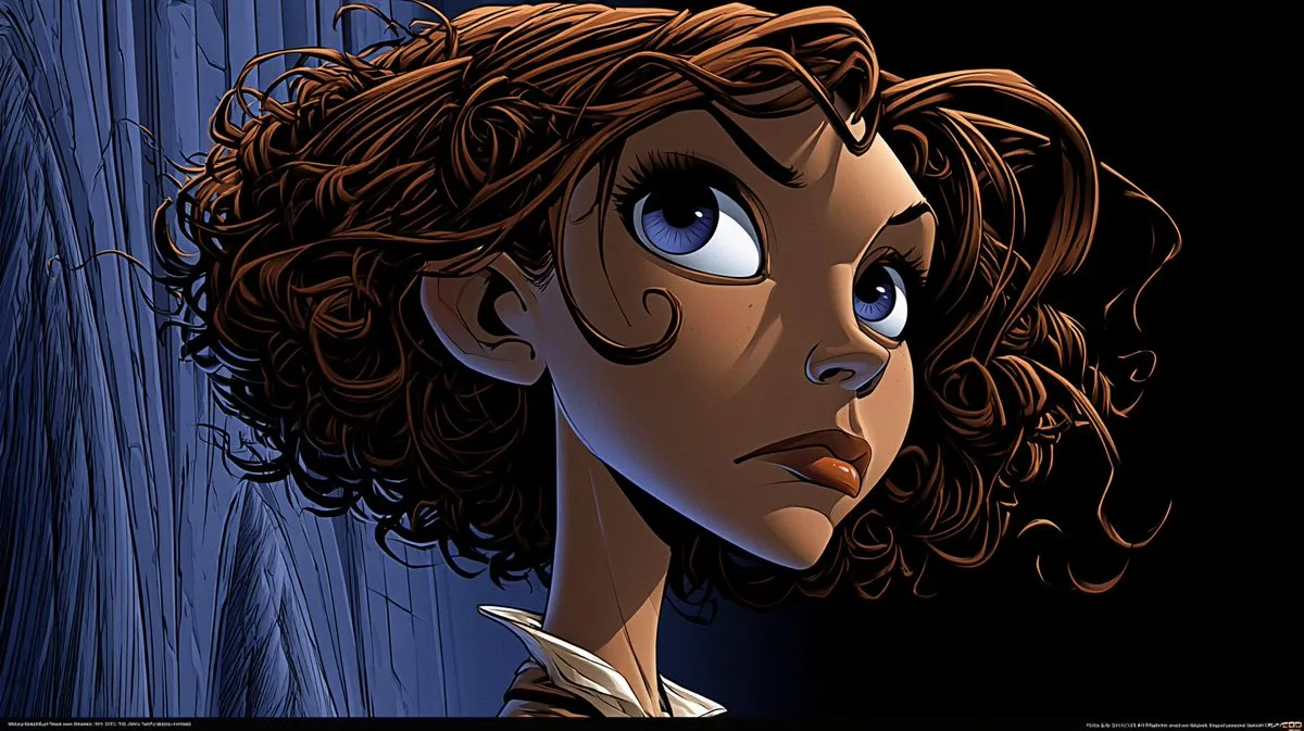 Woman investigates artifact disappearance comic