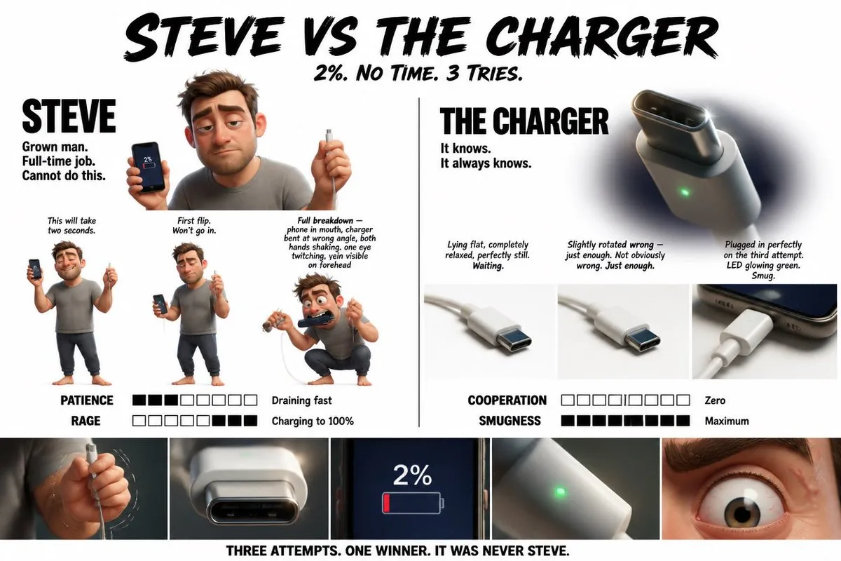 Steve vs The Charger