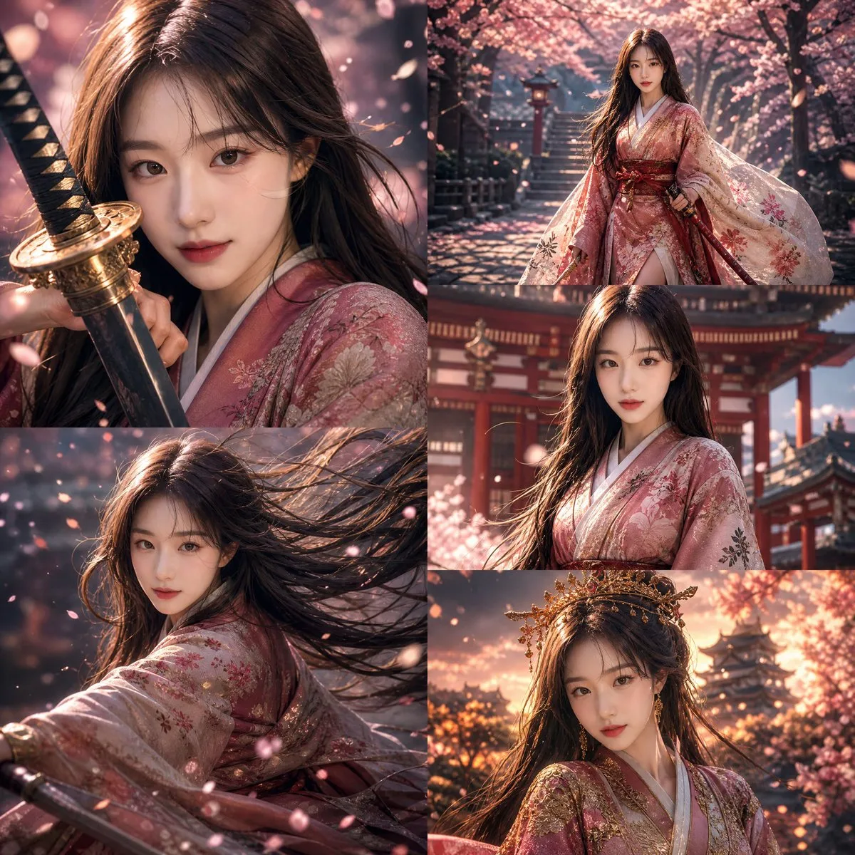 Anime Warrior Princess Fashion Editorial