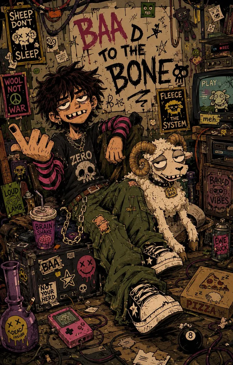 Bad to the Bone: Indie Cartoon Duo