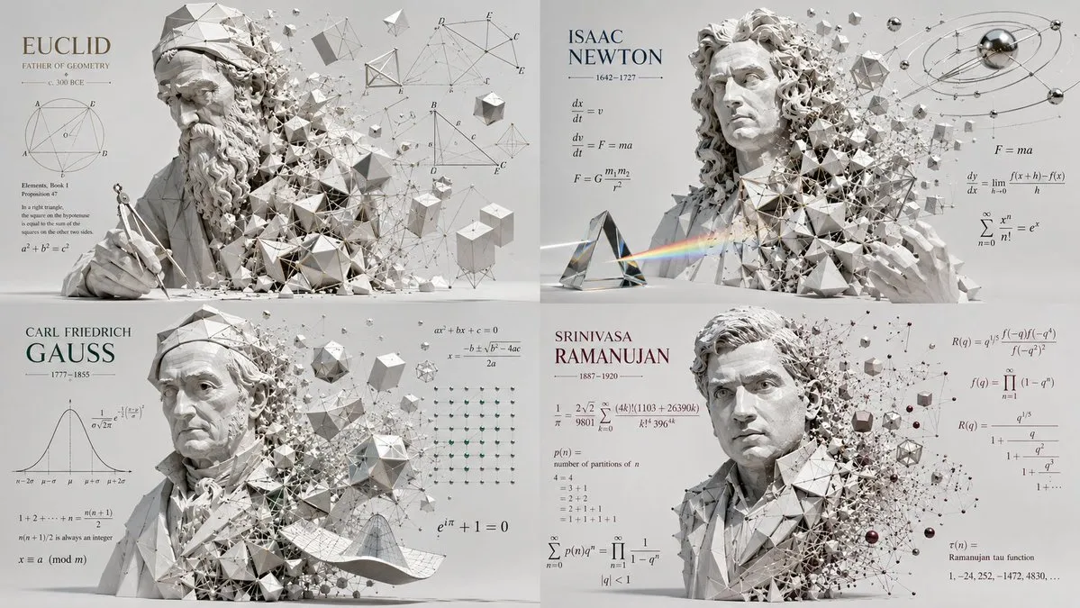 Mathematicians Dissolving into Geometry