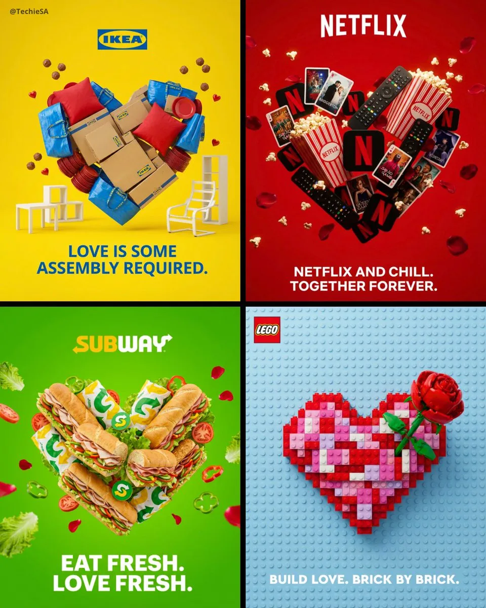 Valentine's Day Product Heart Campaign