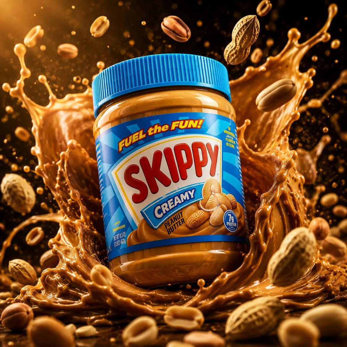 Peanut Butter Splash Advertisement