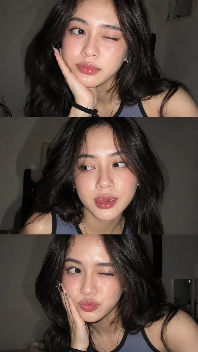Lo-fi Selfie Collage with Natural Glam