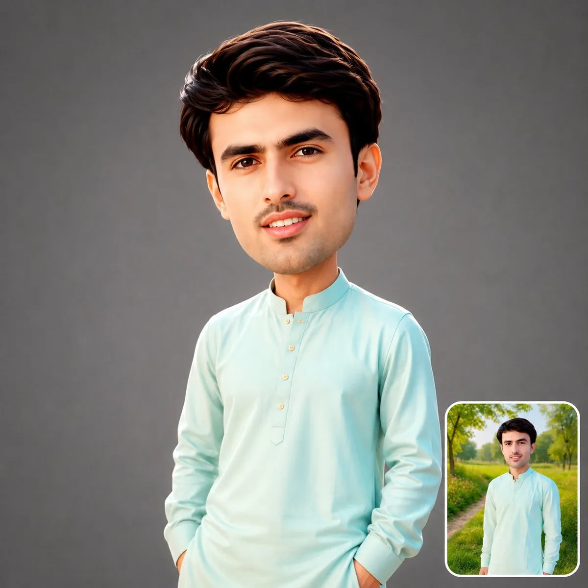 3D Designer-Toy Character from Photo