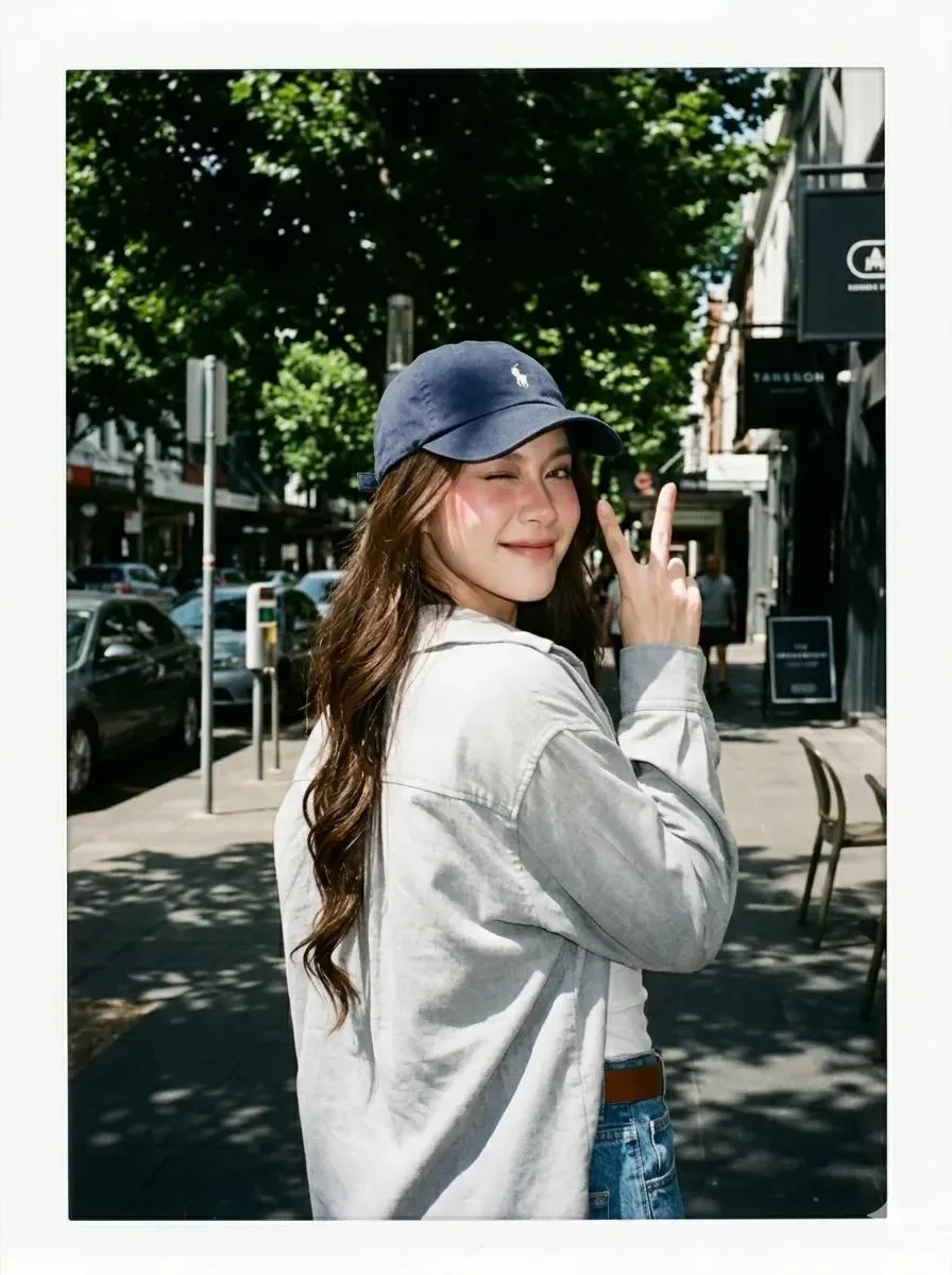 Summer Street Fashion Portrait
