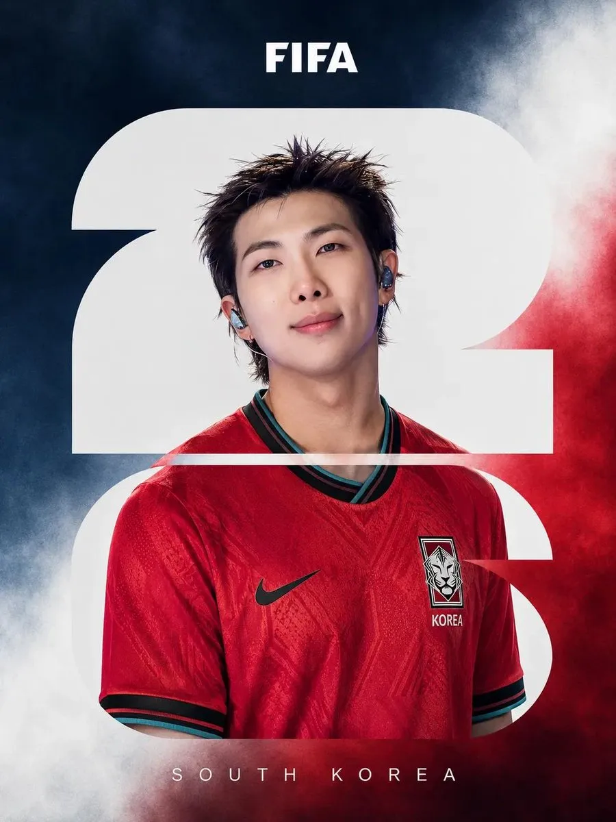 FIFA 2026 Korea Celebrity Sports Poster