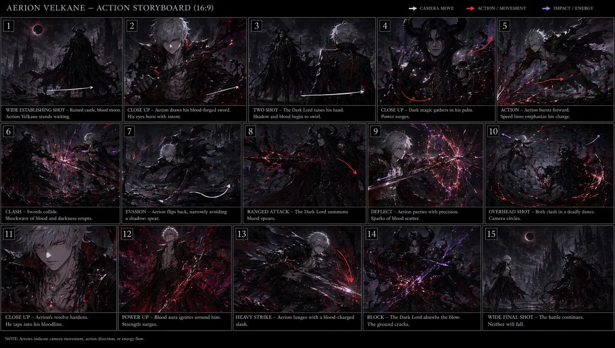 Aerion Velkane Action Storyboard (16:9)
