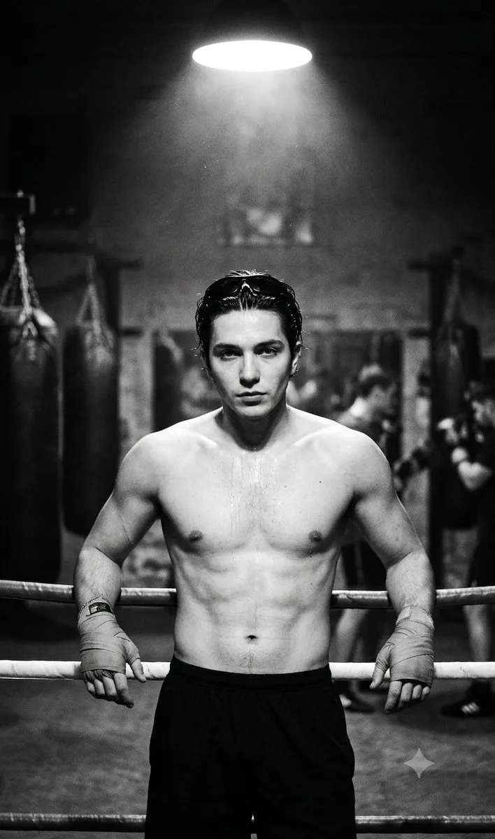 Gritty Boxing Gym Portrait