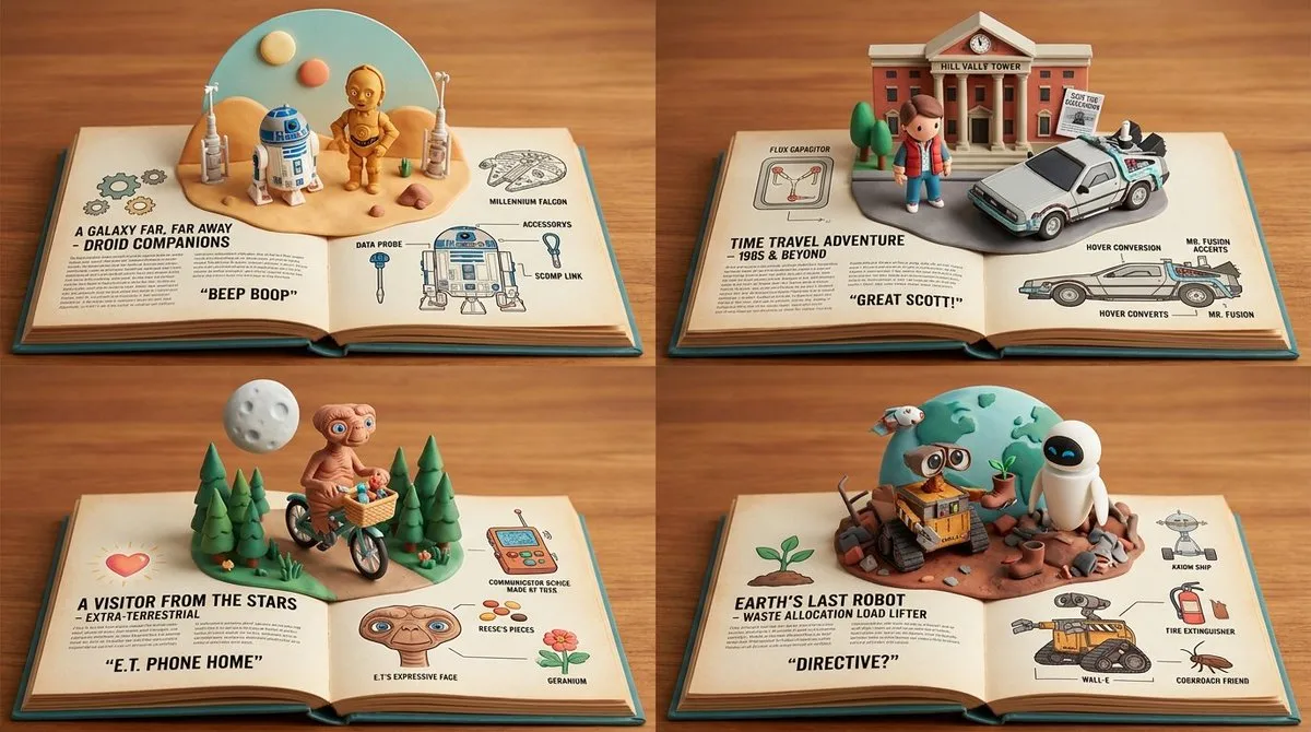 Sci-Fi Movie Character Dioramas