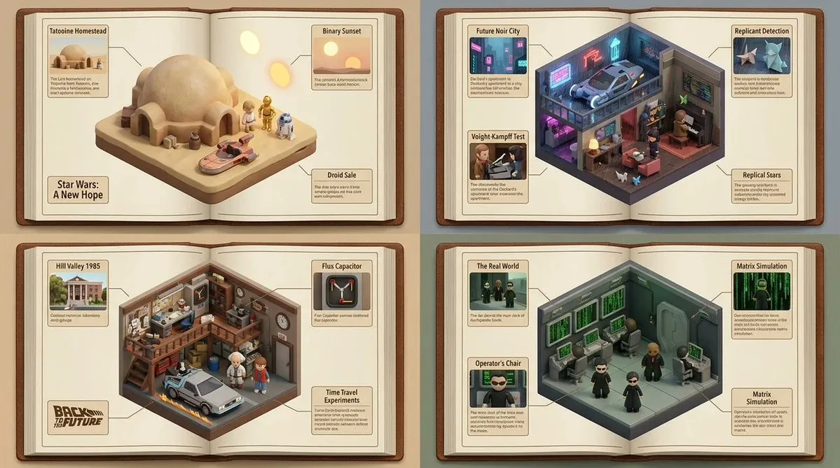 Sci-Fi Movies as Premium Diorama Guides