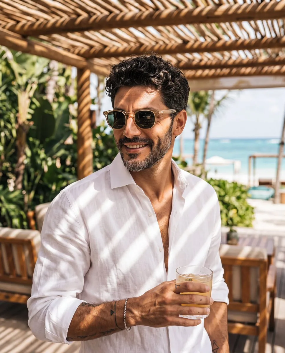 Luxury Resort Vacation Portrait