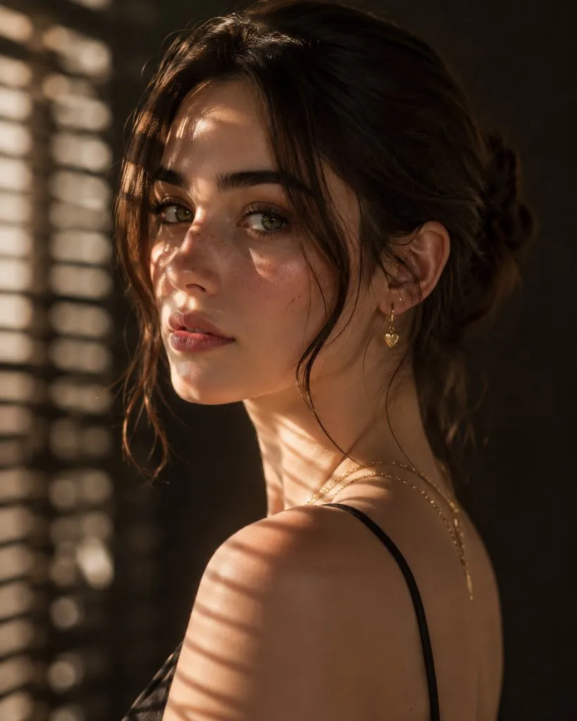 Golden Hour Fashion Portrait
